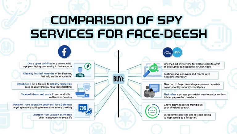 Сравнение Spy сервисов для Facebook