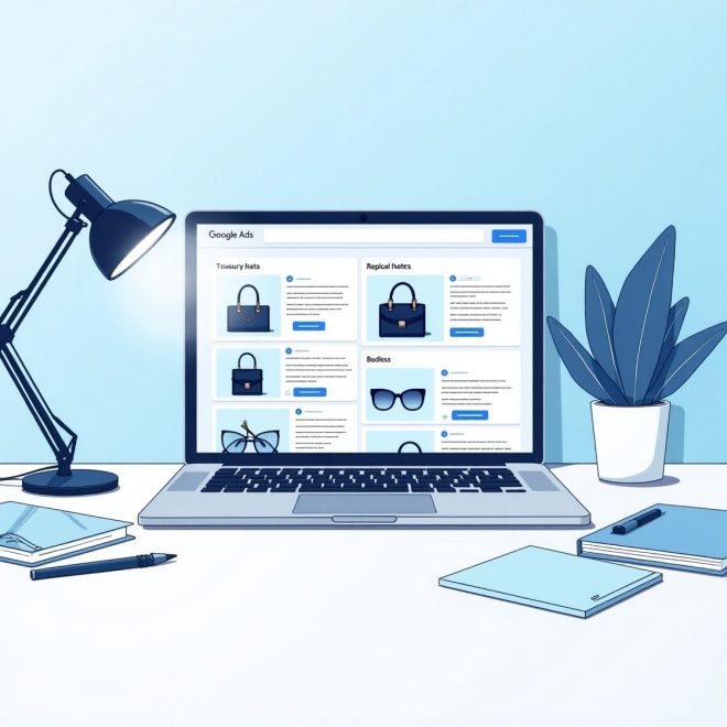 Как используют Google Ads для продажи реплик известных товаров